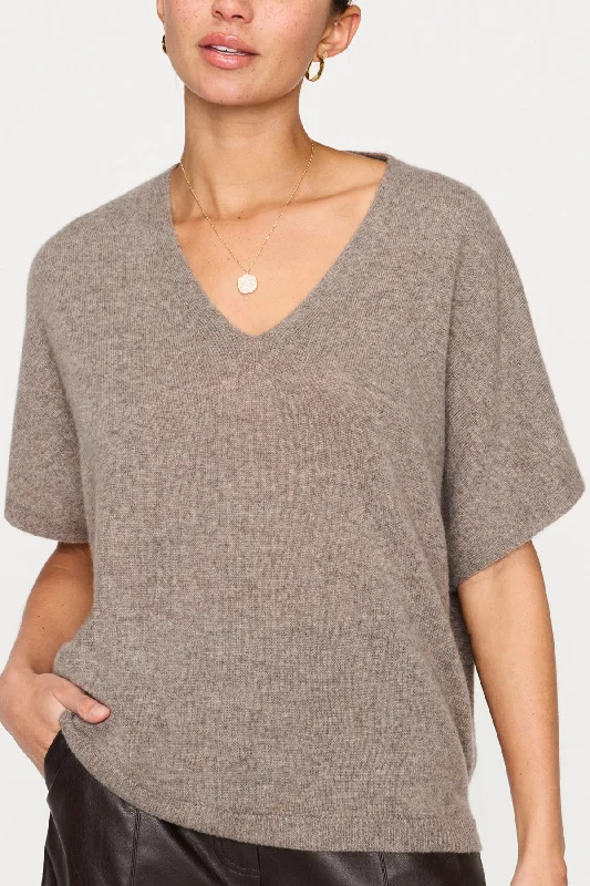 Ribbed Knit TopsOphi Vee