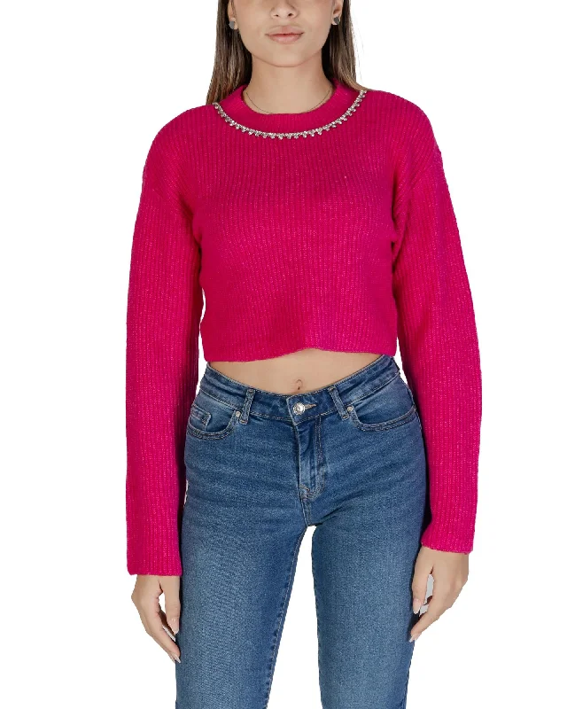 Only Round Neck Long Sleeve Knitwear