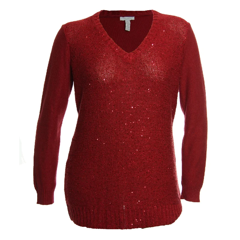 Red w/ Red Sequins